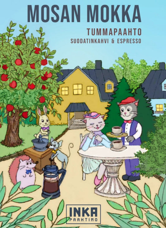 MOSA MOKKA: Tapanila’s own coffee - Inka paahtimo