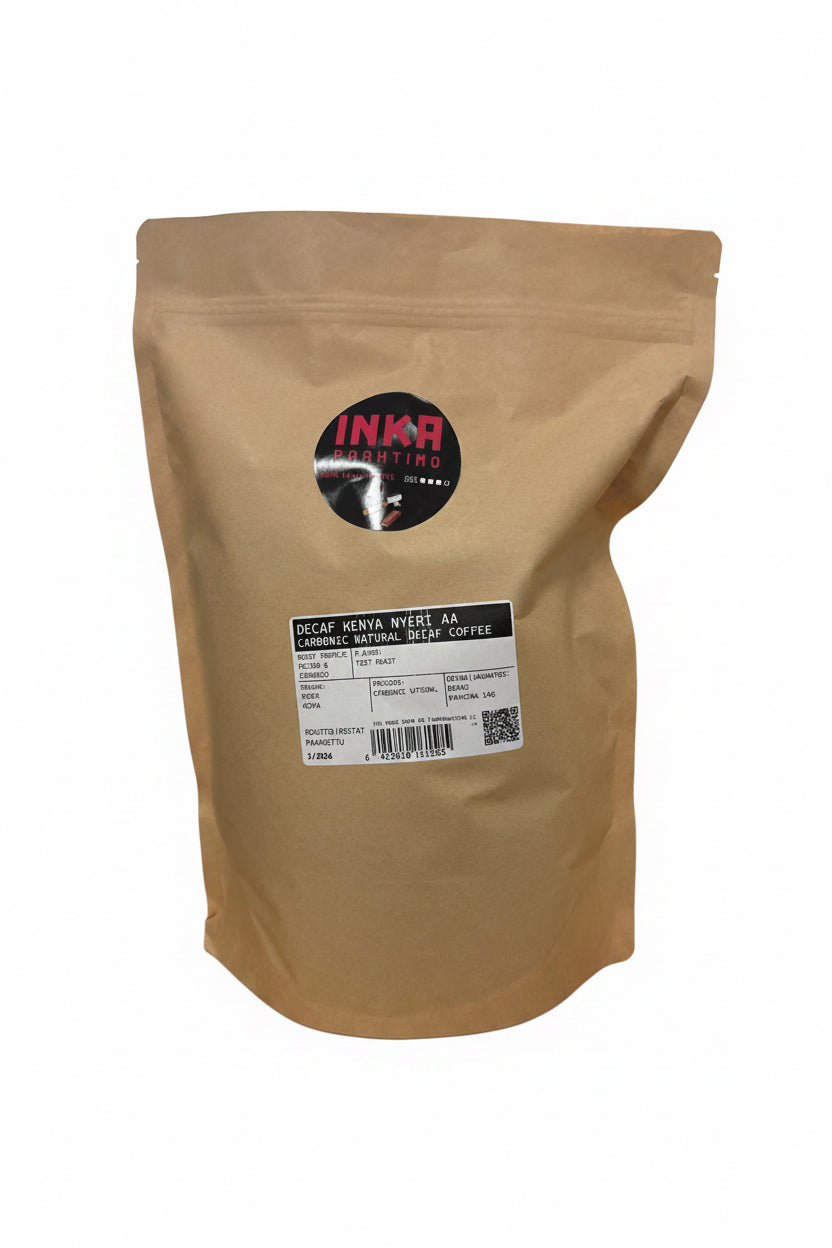 Decaf Kenya dark roast 1kg bean - 11.2.26 roasted
