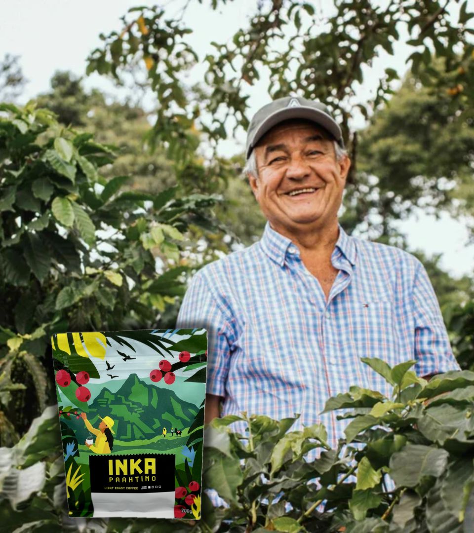 KOLUMBIA JAIRO ARCILA - COCONUT - PEACH EXTENDED COFERMENTATION - Inka paahtimo - Coffee - Alk. 70 €/kg