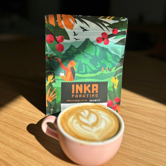 KOLUMBIA JAIRO ARCILA - PEACH EXTENDED COFERMENTATION MEDIUM ROAST - Inka paahtimo - Coffee - Alk. 70 €/kg