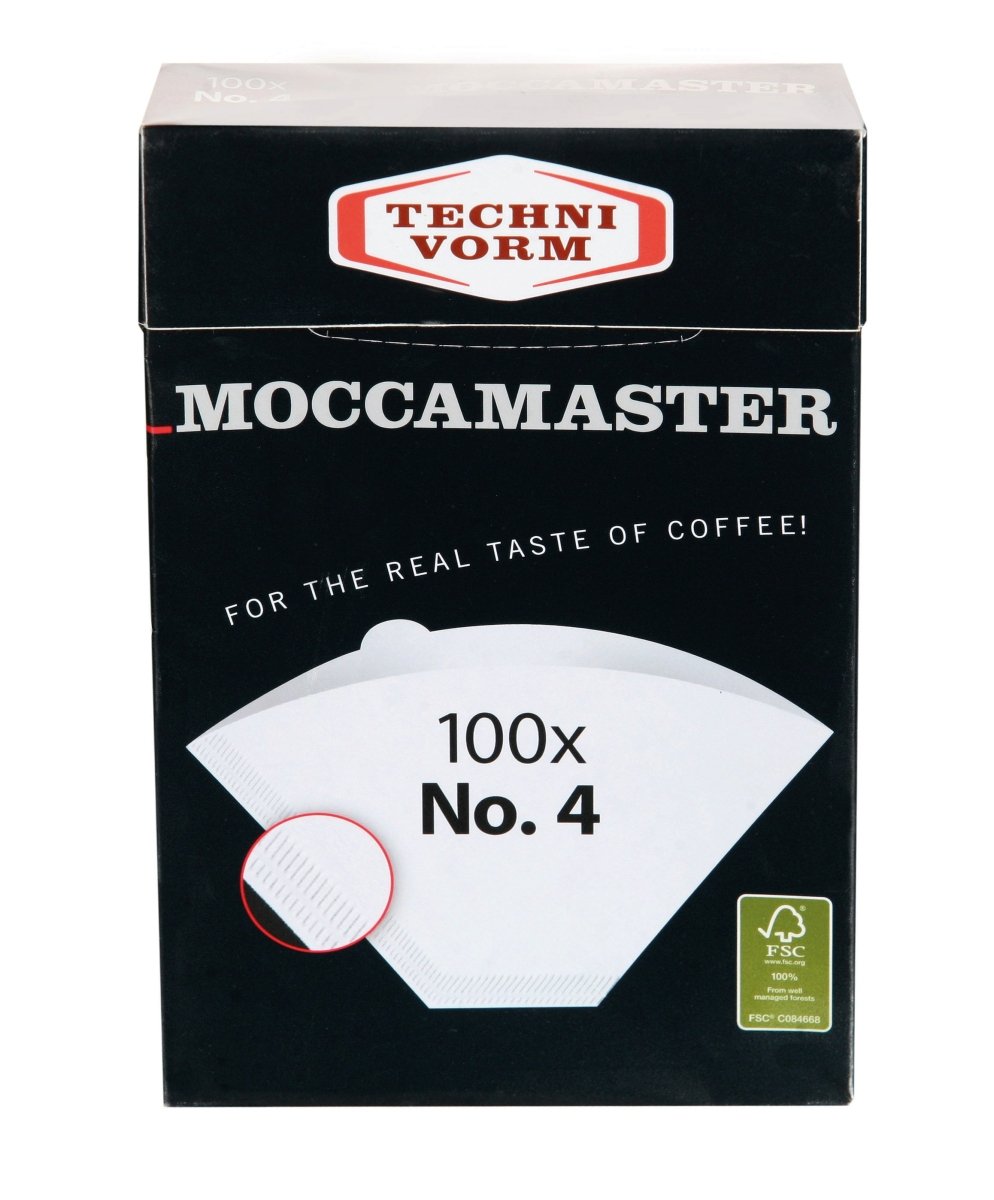 MOCCAMASTER 100 N°4 filters - Inka paahtimo - Equipment - Inka paahtimo