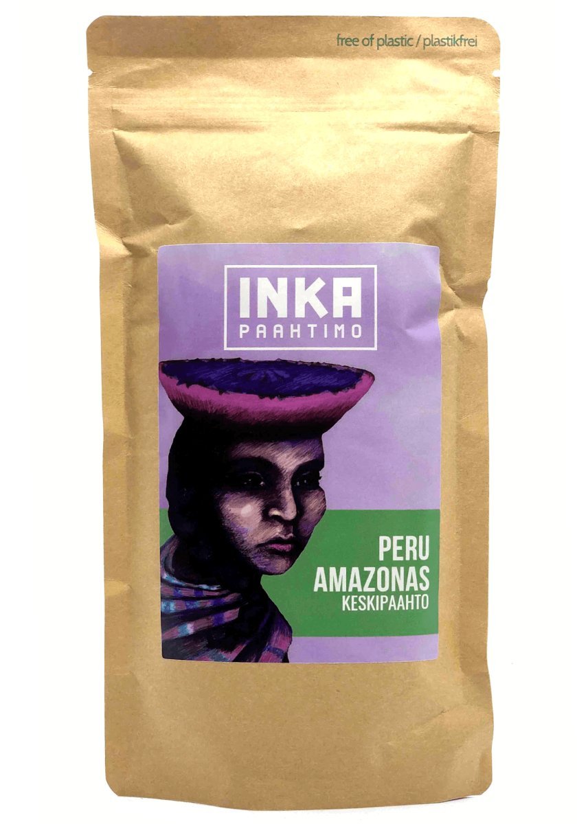 PERU AMAZONAS - NAISVILJELIJÖIDEN KAHVI - Inka paahtimo - Coffee - alk. 30 €/KG