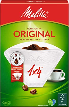 MELITTA 1 X 4 SUODATINPAPERIT - Inka paahtimo - Equipment - Inka paahtimo